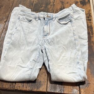 American Eagle Outfitters Pale Blue Skinny Jeans